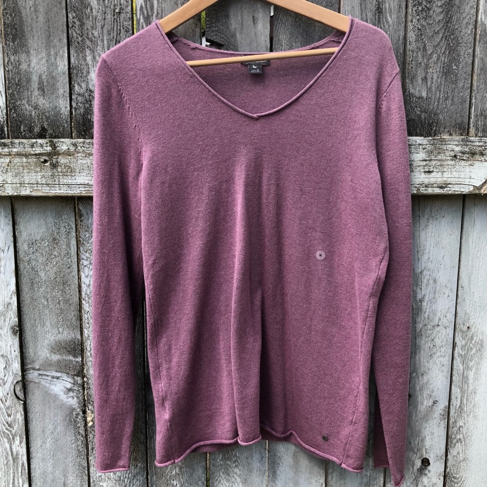 Lambswool Blend Light V-neck Sweater